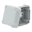 OBO BETTERMANN - T60 Kit giunzione chiuso con coperchio rialzato 114x114x76 Polipropilene policarbonato grigio chiaro RAL 7035 SCATOLA DI DERIVAZIONE HD LGR.