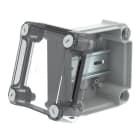 OBO BETTERMANN - Kit giunzione chiuso con coperchio trasparente 114x114x76 Polipropilene policarbonato grigio chiaro RAL 7035 SCATOLA DI DERIVAZIONE T 60 OE HD.