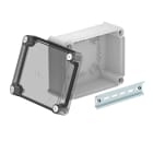 OBO BETTERMANN - Kit giunzione con coperchio trasparente 190x150x94 Polipropilene / policarbonato grigio chiaro RAL 7035 SCATOLA DI DERIVAZIONE T 160 OE HD.