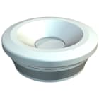 OBO BETTERMANN - Nipplo 89 3mm Etilene vinil acetato grigio chiaro RAL 7035 Ø7-13mm.