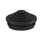 OBO BETTERMANN - EDS M25 Tenuta a innesto per spessore parete 3 mm Elastomero termoplastico nero SW. 2012342