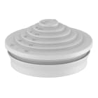 OBO BETTERMANN - EDS M32 LGR Tenuta a innesto per spessore parete 3 mm Elastomero termoplastico grigio chiaro RAL 7035.