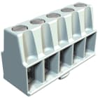 OBO BETTERMANN - Morsettiera KL-T 02-06 6mm² Poliammide grigio chiaro.