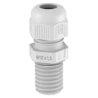 OBO BETTERMANN - Pressacavo filettatura metrica lunga M25 grigio chiaro RAL 7035 Poliammide V-TEC VM L25 LGR.