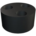 OBO BETTERMANN - 107C VM20 2X4 Inserto multi-tenuta per V-TEC VM Elastomero nero.