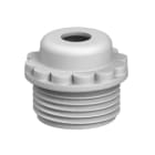 OBO BETTERMANN - 90 M12 Nipplo a vite versione aperta Polietilene grigio chiaro RAL 7035.