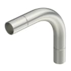 OBO BETTERMANN - Curva tubo acciaio inox senza filetto Ø63mm A4 1.4571 non trattato, ulteriore trattamento.
