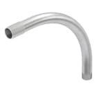 OBO BETTERMANN - Curva tubo filettata SBNM40 con manicotto M40x1,5 in Acciaio zincato a caldo per immersione.