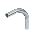 OBO BETTERMANN - Curva a innesto tubo senza filetto Ø20mm in acciaio zincato a caldo per immersione SBN20 FT a 90°.