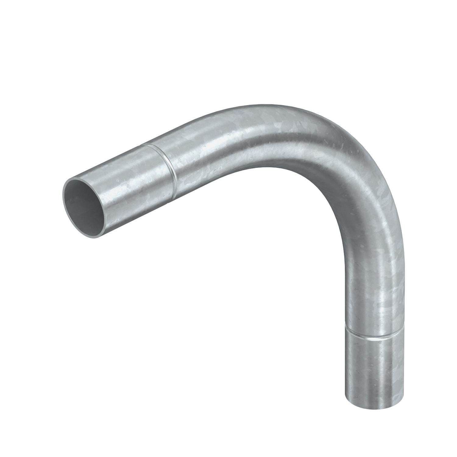 OBO BETTERMANN - Curva a innesto tubo senza filetto Ø25mm in acciaio zincato a caldo per immersione FT SBN25 a 90°.