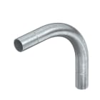 OBO BETTERMANN - Curva a innesto tubo senza filetto Ø25mm in acciaio zincato a caldo per immersione FT SBN25 a 90°.