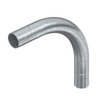 OBO BETTERMANN - Curva a innesto tubo senza filetto Ø40mm in acciaio zincato a caldo per immersione SBN40 FT a 90°.