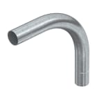 OBO BETTERMANN - SBN50 Curva a 90 gradi ad innesto tubo senza filetto diametro 50mm in Acciaio zincato a caldo per immersione.
