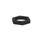 OBO BETTERMANN - Dado di bloccaggio M25 in poliammide nero con SW PA 116.