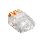 OBO BETTERMANN - Terminale universale 2 cavi rigido-flessibili 0,2-2,5mm² in policarbonato trasparente 61 225 FL.