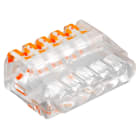 OBO BETTERMANN - Terminale universale 5 cavi rigido-flessibili 0,2-2,5mm² in policarbonato trasparente 61 525 FL.