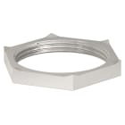 OBO BETTERMANN - 169 M50 dado di bloccaggio con denti da taglio, Ottone nichelato.