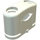 OBO BETTERMANN - Clip SOM 6-17mm in Polistirolo grigio chiaro RAL 7035.