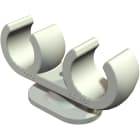 OBO BETTERMANN - Morsetto con base per 2 conduttori 18-22mm in polipropilene grigio chiaro RAL 7035. 2140721