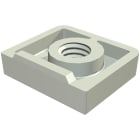 OBO BETTERMANN - Dado StarQuick M6 in Policarbonato Grigio Chiaro RAL 7035.