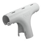 OBO BETTERMANN - 3000 TMS M16 LGR RACCORDO TUBO QUICK POLIPROPILENE GRIGIO CHIARO RAL 7035.