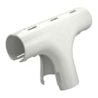 OBO BETTERMANN - 3000 TMS M25 RW RACCORDO TUBO QUICK POLIPROPILENE BIANCO RAL 9010.
