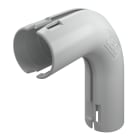 OBO BETTERMANN - 3000 M25 LGR CURVA 90 TUBO QUICK POLIPROPILENE GRIGIO CHIARO RAL 7035