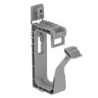 OBO BETTERMANN - 2031 graffa di supporto grip resistente fiamma fino a 960°C 40x NYM3x1,5 polipropilene grigio pietra RAL 7030.