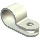 OBO BETTERMANN - Collare di fissaggio 5,2mm in poliammide grigio chiaro RAL 7035. 2222051