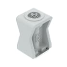OBO BETTERMANN - 2050 Morsetto Scorrevole con Vite a Taglio 5-25mm Polistirolo Grigio Chiaro RAL 7035.