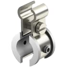 OBO BETTERMANN - Clip tensionamento con inserti in plastica 9-16mm Acciaio INOX A4 1.4571 non trattato ulteriore trattamento.