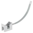 OBO BETTERMANN - Clip fermacavi 7,5x180mm in poliammide grigio chiaro RAL 7035.