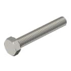 OBO BETTERMANN - Vite esagonale M6x40mm in acciaio inox non trattato, con possibilità di ulteriore trattamento.