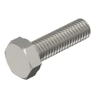 OBO BETTERMANN - Vite esagonale M12x40mm in acciaio inox A4 per profilato MS-41, non trattato e pronto per ulteriore trattamento.
