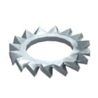 OBO BETTERMANN - Rondella dentellata M6 in Acciaio Inox, non trattato con ulteriore trattamento.