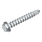 OBO BETTERMANN - Vite ancoraggio con rondella 10x80mm in acciaio zincato galvanicamente MMS+ SS.