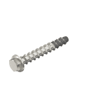 OBO BETTERMANN - Vite ancoraggio con rondella combinata 10x75mm Acciaio INOX A4 1.4401 MMS+ SS.