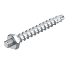 OBO BETTERMANN - Vite ancoraggio con filettatura 6x55mm in acciaio zincato galvanicamente.