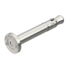 OBO BETTERMANN - Tassello N-K 6x44mm con testa a chiodo in Acciaio, inox non trattato per ulteriore trattamento.