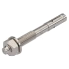 OBO BETTERMANN - BZ3 8X75/0-20A4 Tassello a cuneo con grande rondella M8x75 in acciaio inox non trattato, ulteriore trattamento.