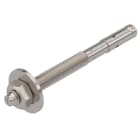 OBO BETTERMANN - BZ3 8X95/0-40A4 Tassello a cuneo con grande rondella M8x95 in acciaio inox non trattato, ulteriore trattamento.