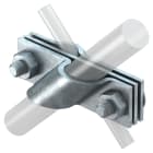 OBO BETTERMANN - Morsetto per conduttori a fune 20mm Acciaio INOX A2 1.4301 VA 2760 B-20.