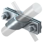 OBO BETTERMANN - Manicotto 25mm per conduttore tondo e piatto in acciaio zincato a caldo per immersione.