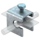 OBO BETTERMANN - Morsetto terra variabile rinforzo 50x40x70 Acciaio zincato caldo immersione 1814 FT.