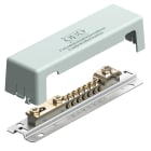 OBO BETTERMANN - 1809 piastra equipotenziale con basi metallo 188mm ottone grigio.
