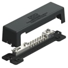 OBO BETTERMANN - 1809 piastra equipotenziale per uso esterno 50x5mm acciaio inox A2 1.4301 nero.
