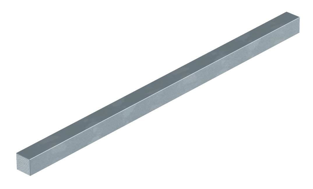 OBO BETTERMANN - 1801 kl3 guida di serraggio per piastra equipotenziale 645mm ottone.