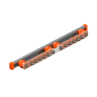 OBO BETTERMANN - 1802 DC Piastra Equipotenziale BigBar/5+5 Connessioni CU 5+5 x M10 Rame.