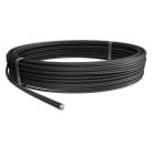 OBO BETTERMANN - RD 10mm PVC conduttore rotondo con rivestimento in acciaio zincato a caldo per immersione nero.