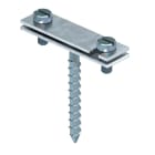 OBO BETTERMANN - Collare distanziatore con filetto per cavo terra 40mm in acciaio zincato galvanicamente.